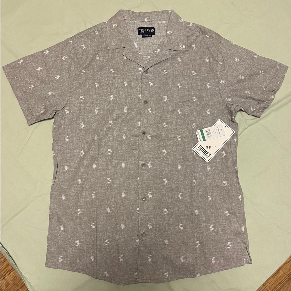 Tropical shirt by Trunks Large
Palm trees